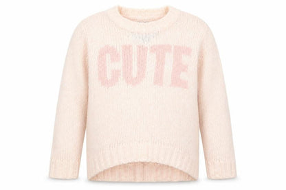 Sweet Millie Girls Pink   Pullover Jumper Size 5 Years  - Cute