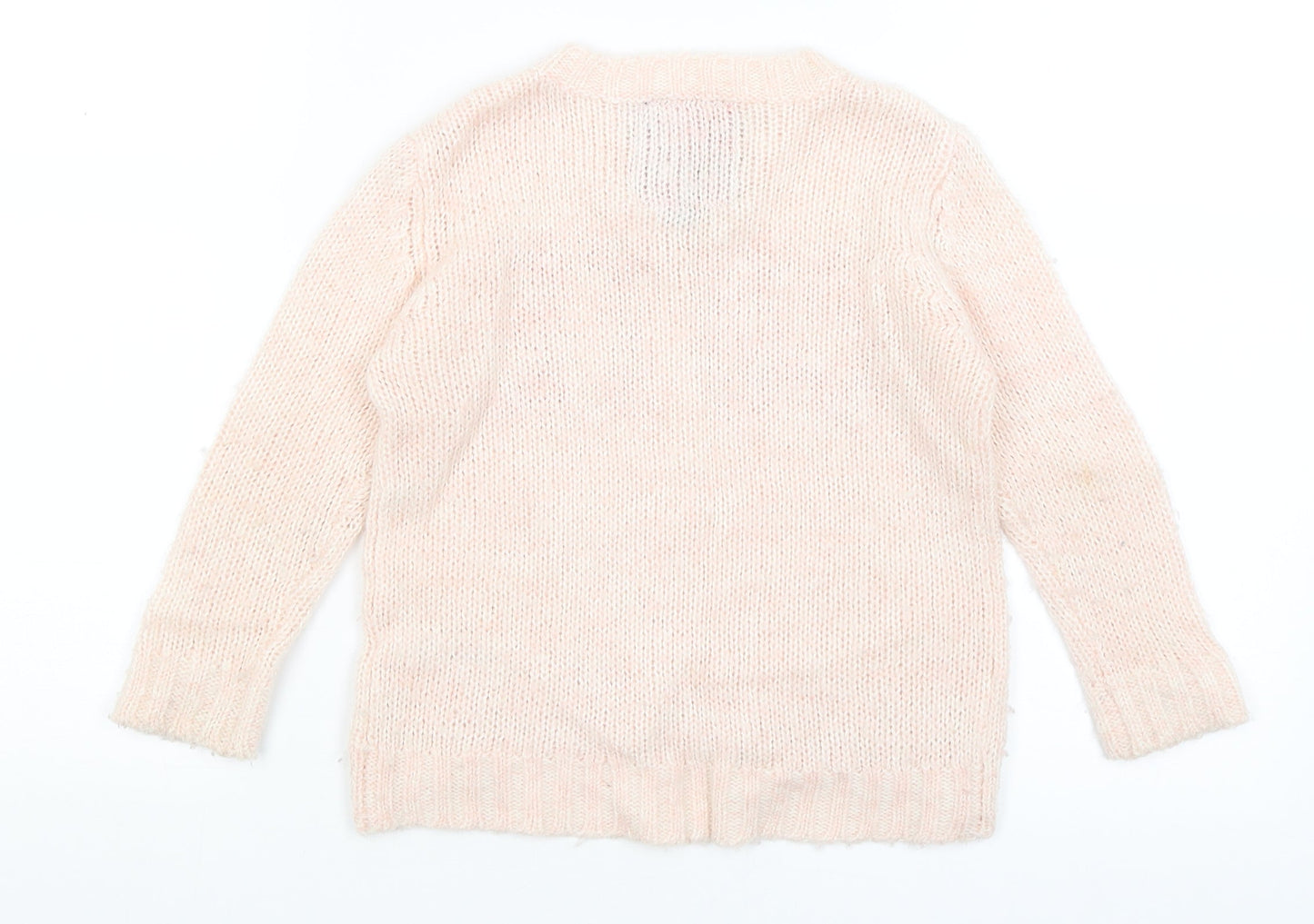 Sweet Millie Girls Pink   Pullover Jumper Size 5 Years  - Cute