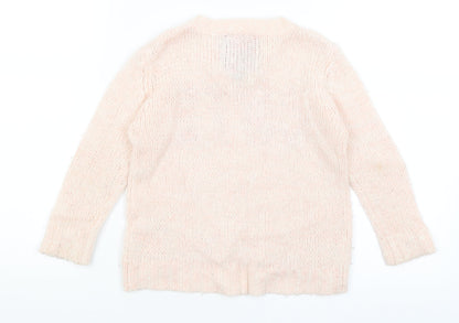 Sweet Millie Girls Pink   Pullover Jumper Size 5 Years  - Cute