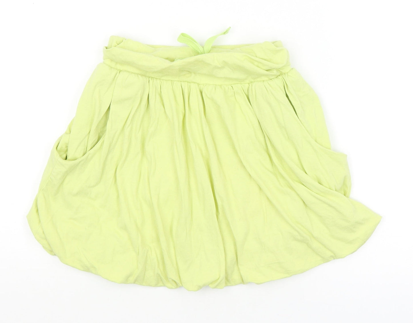 M&S Girls Yellow   A-Line Skirt Size 5-6 Years