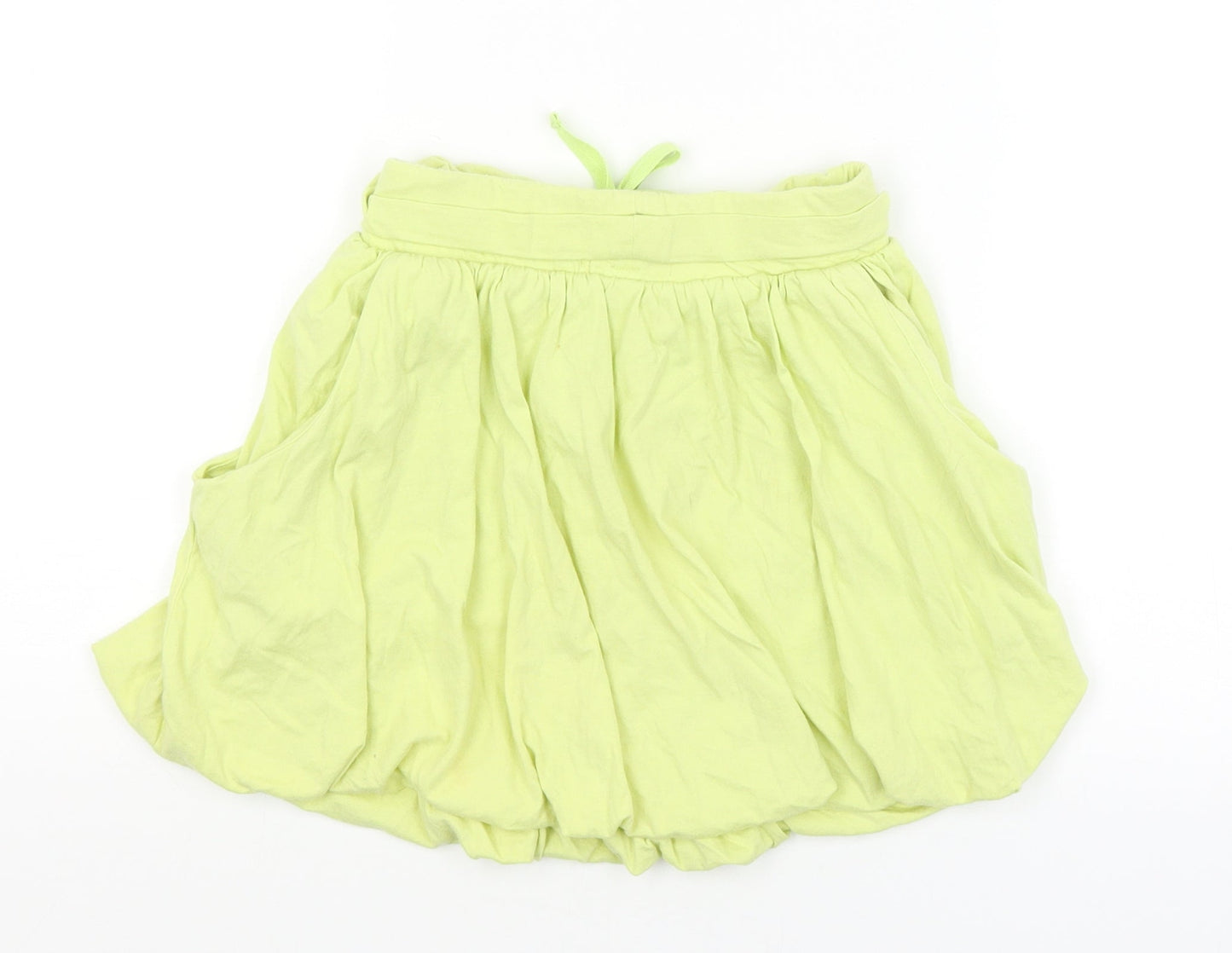 M&S Girls Yellow   A-Line Skirt Size 5-6 Years
