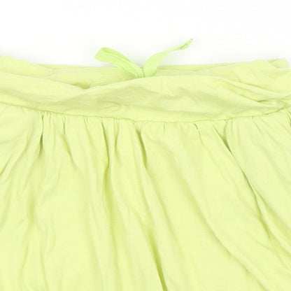 M&S Girls Yellow   A-Line Skirt Size 5-6 Years