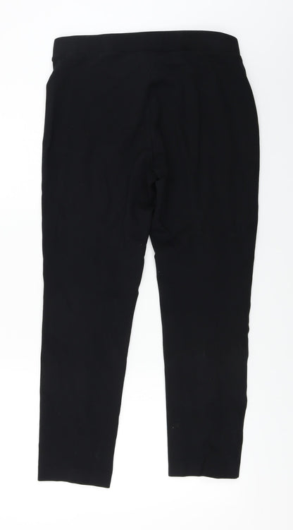 Womens UK Size 14 Marks and Spencer Regular Fit  Black Trousers