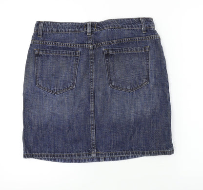 Gh Bass & Co  Womens Blue   A-Line Skirt Size 30 in