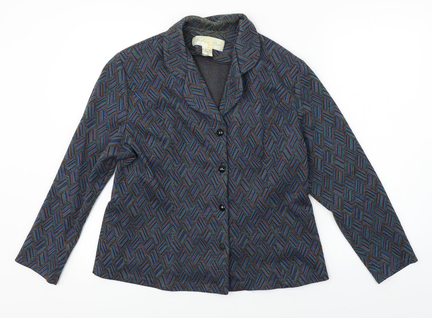 fashion post Womens Grey   Jacket Blazer Size 16