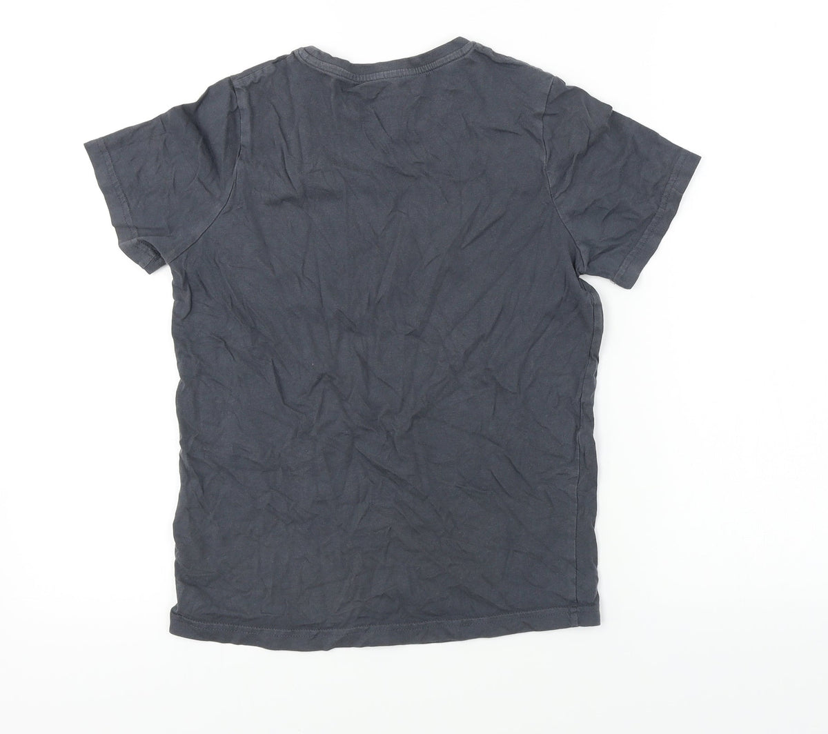 Tu Boys Grey   Basic T-Shirt Size 12 Years