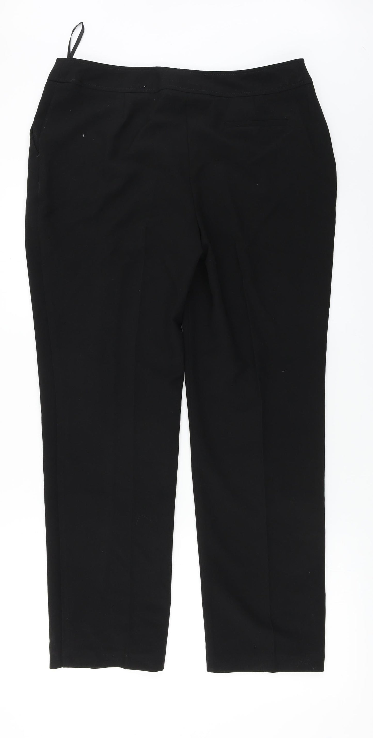 Womens UK Size 14 F&F Regular Fit  Black Trousers