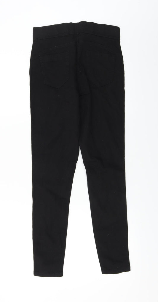 denim co Womens Black   Jegging Trousers Size 10 L26 in