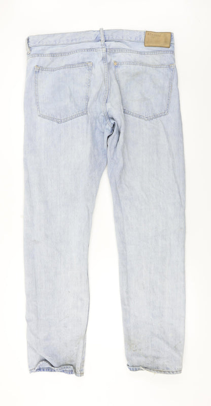 Denim Mens Blue   Straight Jeans Size 38 in L31 in