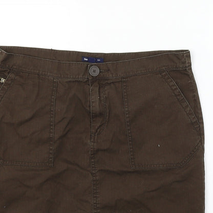 Gap  Womens Brown   A-Line Skirt Size 12