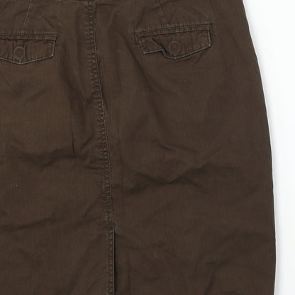 Gap  Womens Brown   A-Line Skirt Size 12