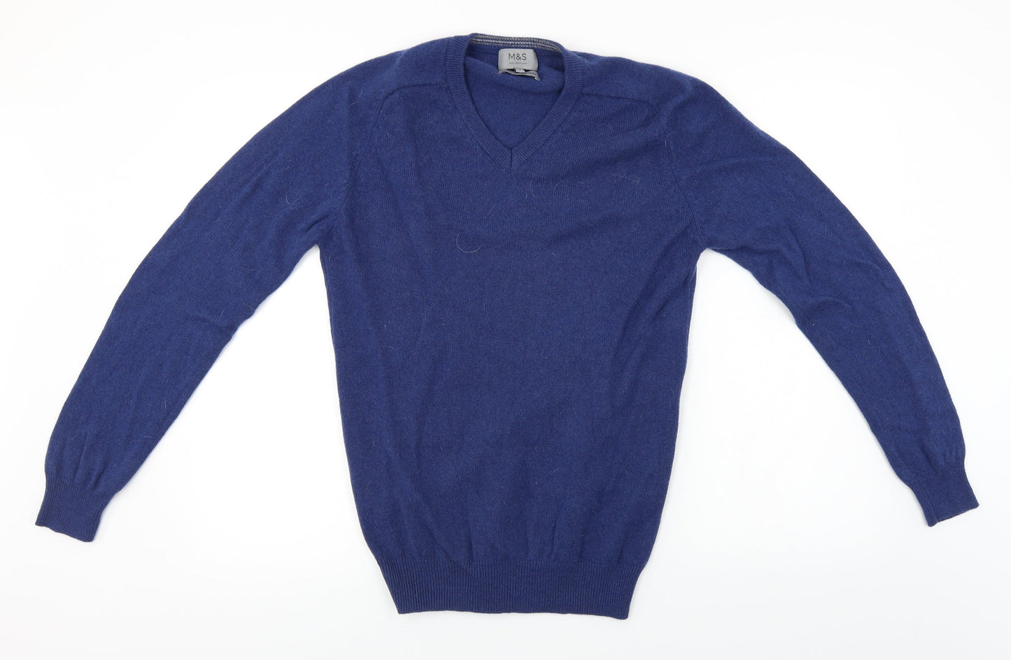 Marks and Spencer  Mens Blue   Pullover Jumper Size S