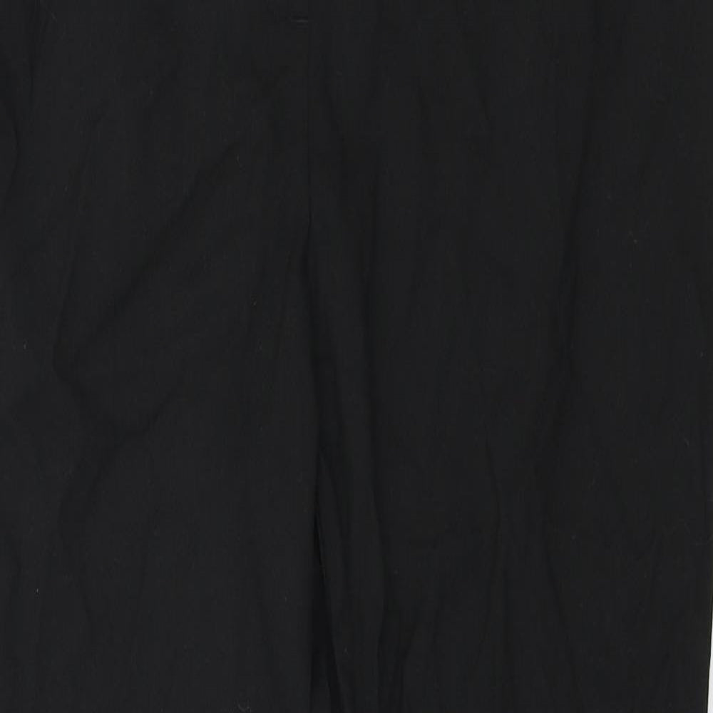 Womens UK Size 12 NEXT Regular Fit  Black Trousers