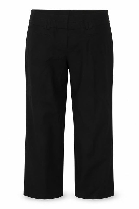 Womens UK Size 38 in Yessica Regular Fit  Black Trousers