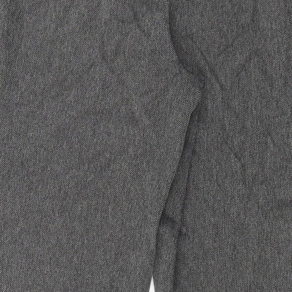 Womens UK Size 12 Marks and Spencer Regular Fit  Beige Trousers