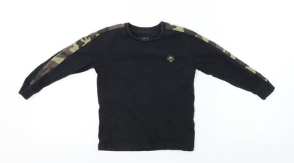 Next  Boys Black   Basic T-Shirt Size 5 Years