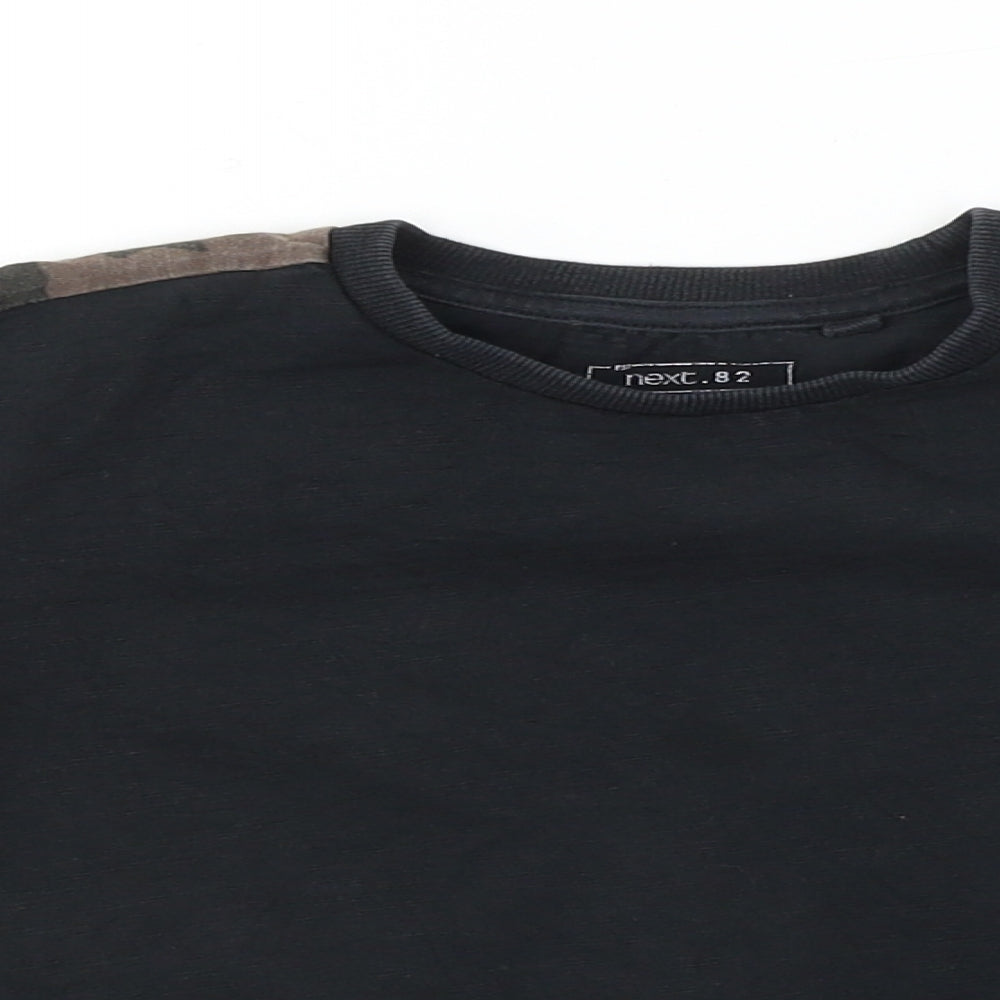Next  Boys Black   Basic T-Shirt Size 5 Years