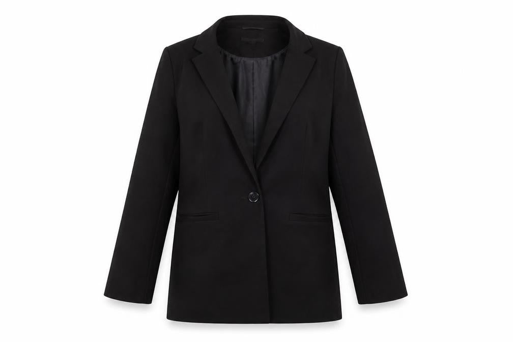 Womens UK Size 12 Primark Tall Black Suit