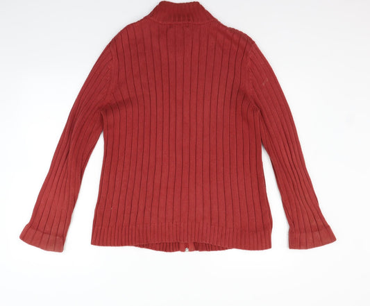 Maine Womens Red   Jacket Coat Size 16  - washable marks