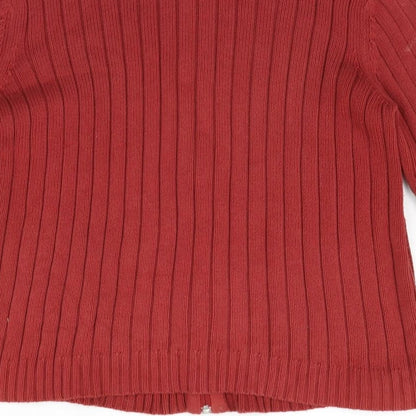 Womens UK Size 16 Maine Red Jacket