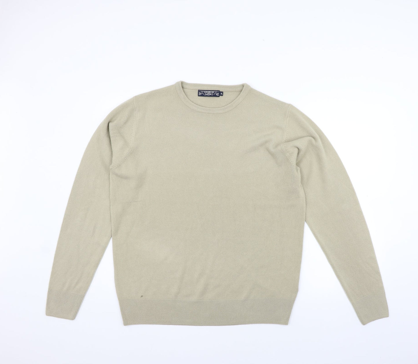 Kensington Eastside Mens Beige   Pullover Jumper Size XL