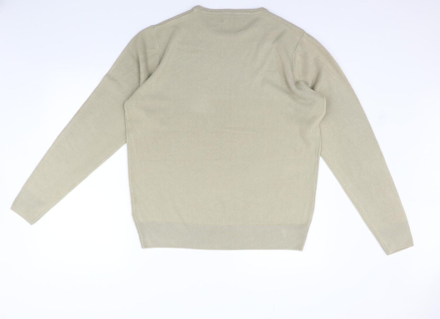 Kensington Eastside Mens Beige   Pullover Jumper Size XL