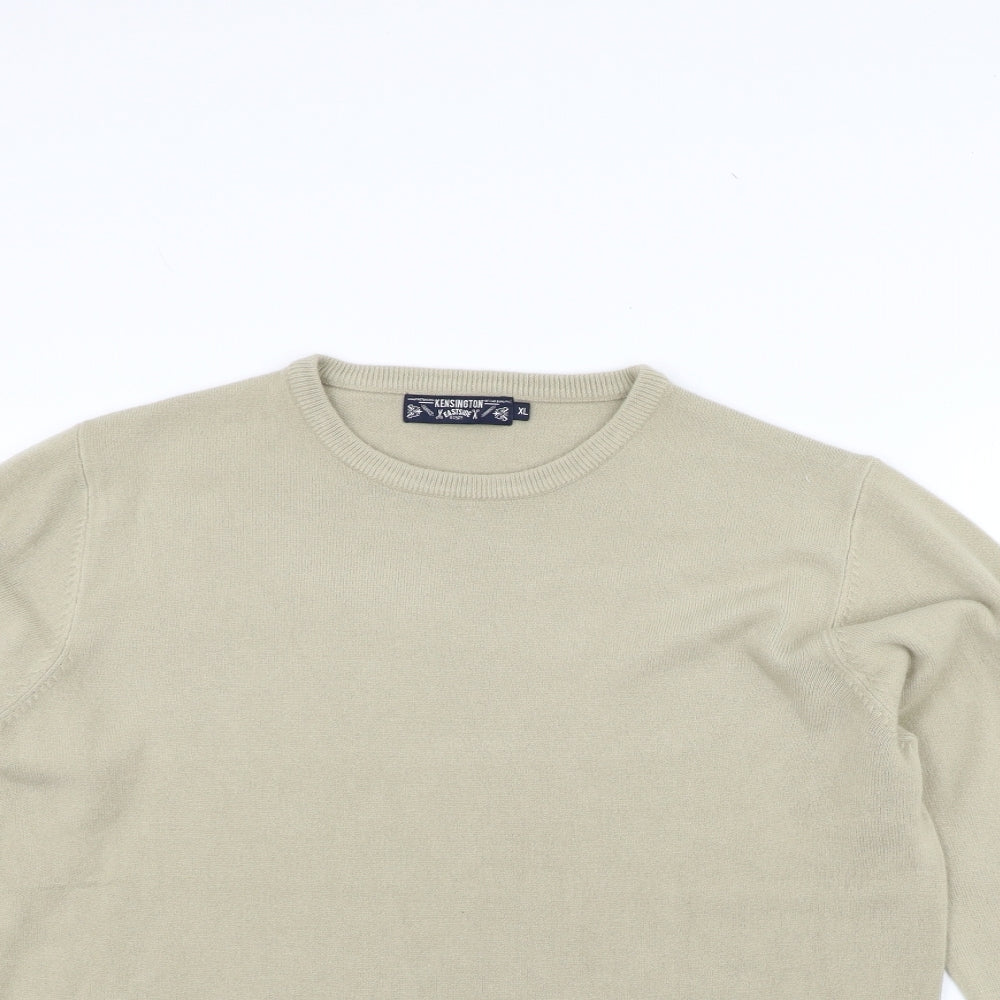 Kensington Eastside Mens Beige   Pullover Jumper Size XL