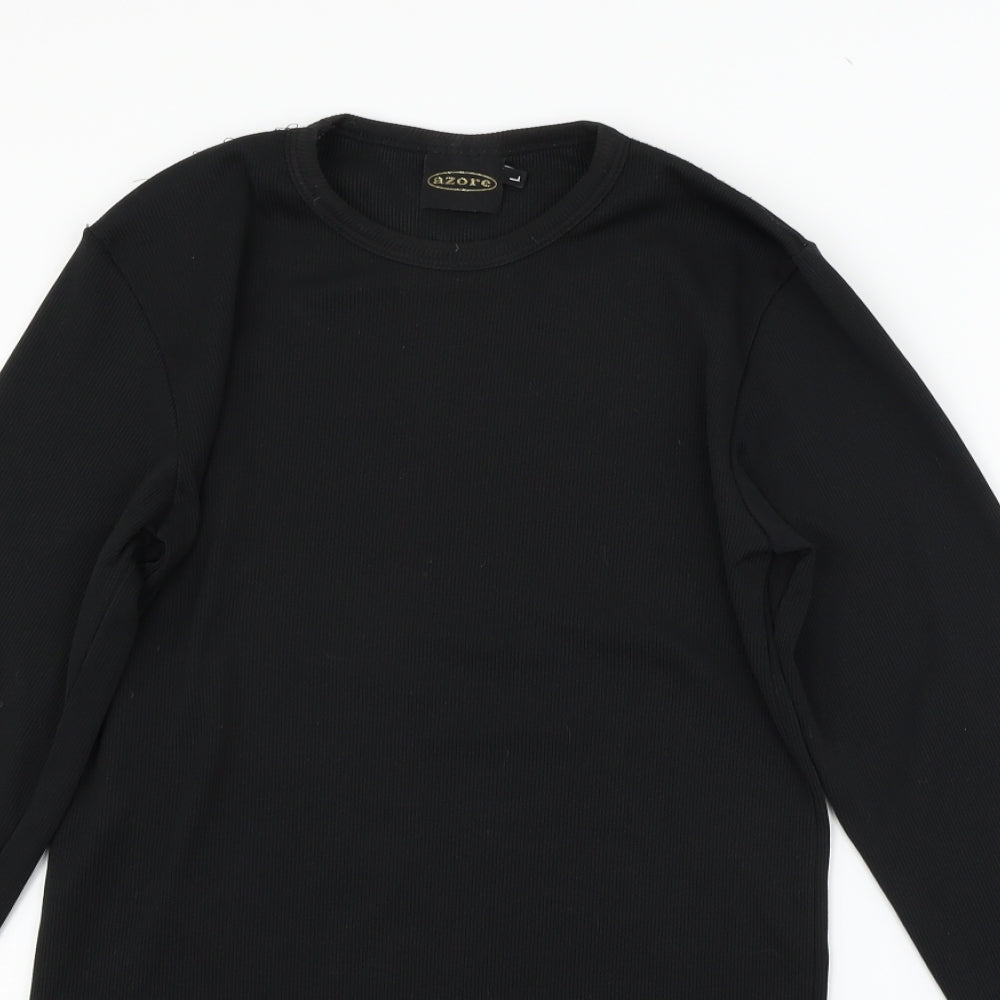 AZORE Womens Black   Pullover Jumper Size L