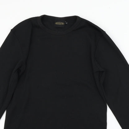 AZORE Womens Black   Pullover Jumper Size L