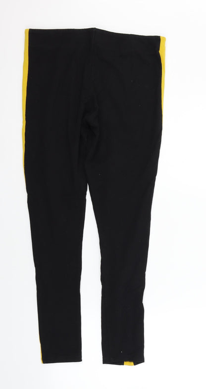 Womens UK Size 8 Divided Regular Fit Jegging Black Trousers