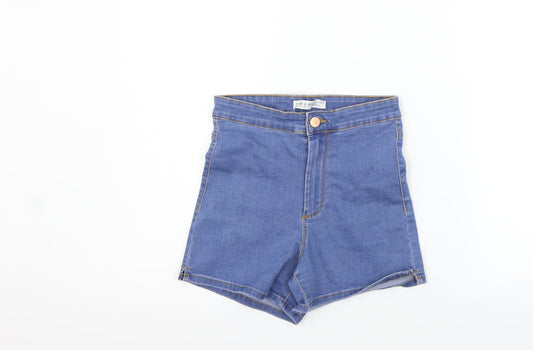 deniem co Womens Blue   Hot Pants Shorts Size 8