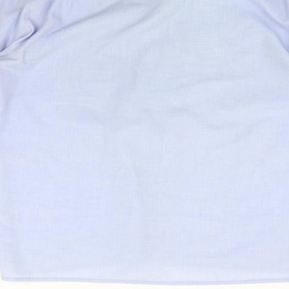 Mens UK Size L Jeremilio Blue  Button-Up Long Sleeve Casual Shirt