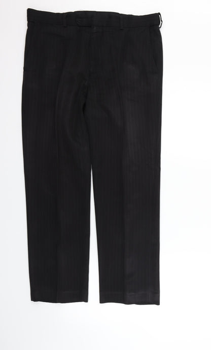 Womens UK Size 36 in BHS Regular Fit  Black Trousers