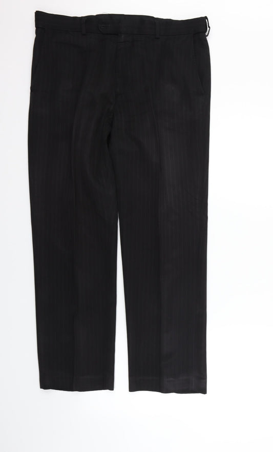 Womens UK Size 36 in BHS Regular Fit  Black Trousers
