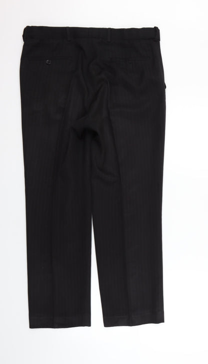 Womens UK Size 36 in BHS Regular Fit  Black Trousers
