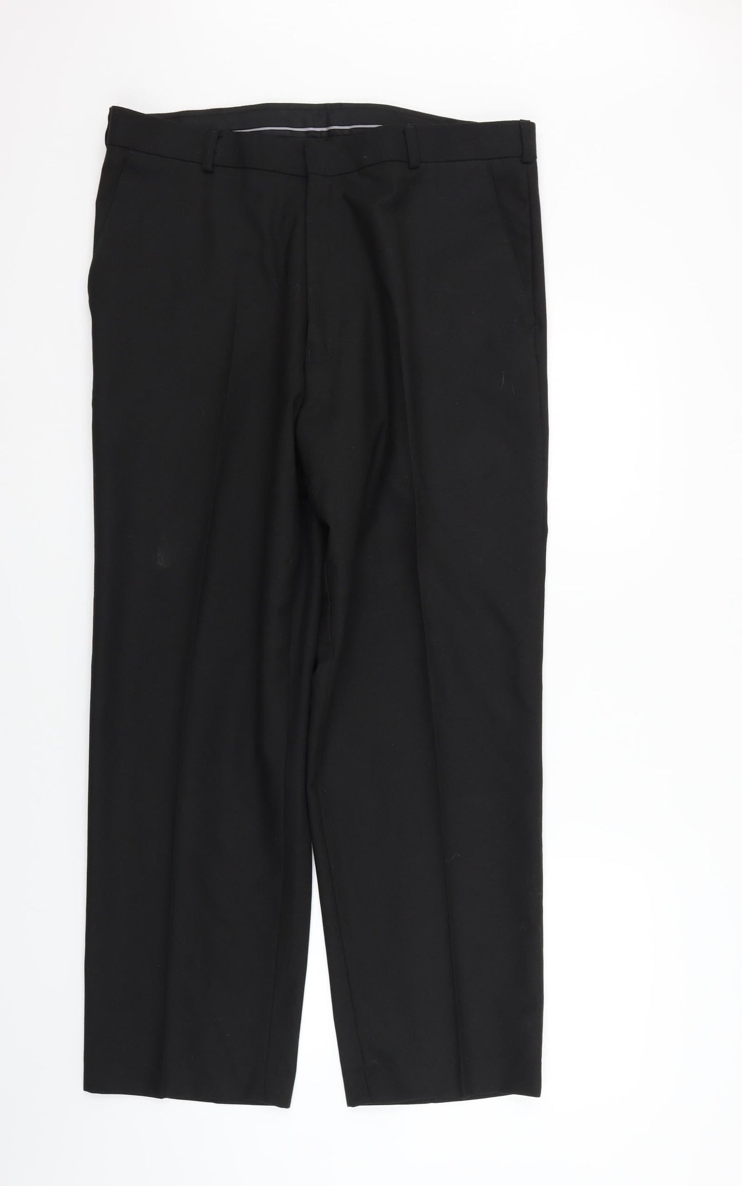 Womens UK Size 36 in Preworn Regular Fit  Black Trousers