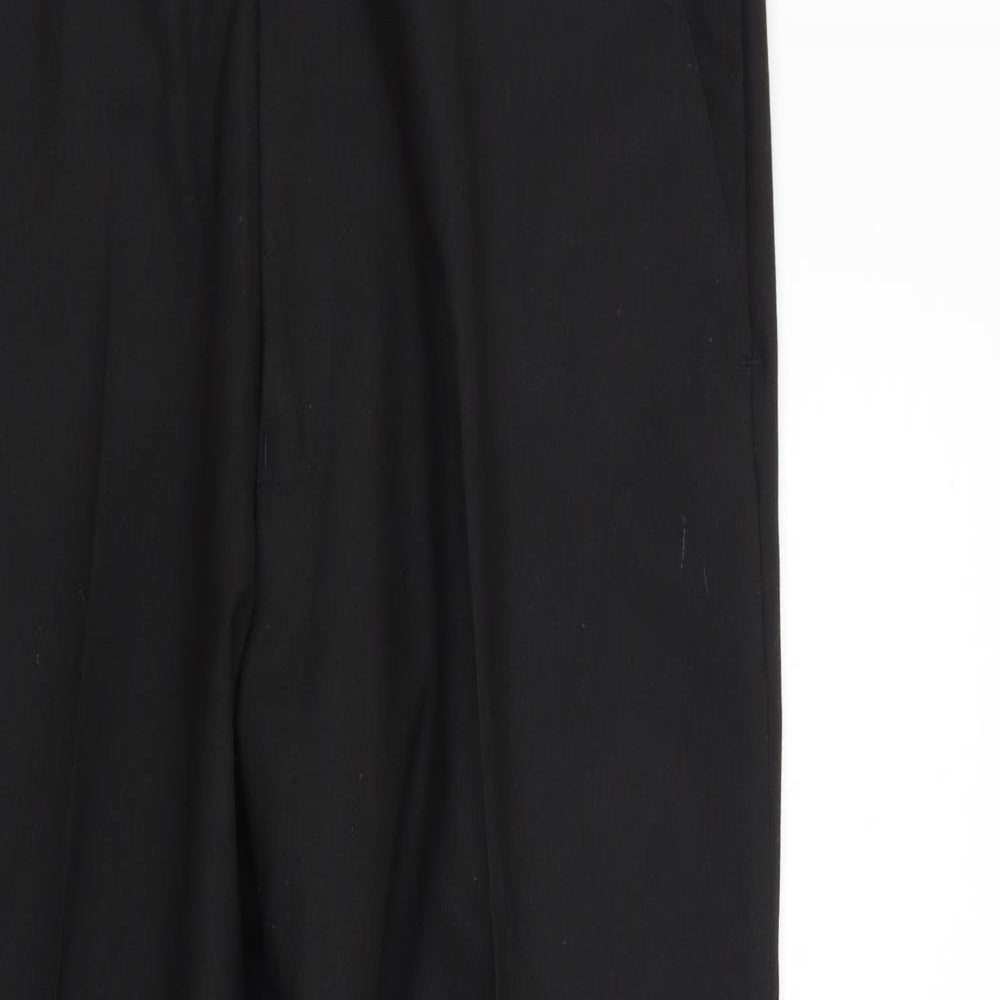 Womens UK Size 36 in Preworn Regular Fit  Black Trousers