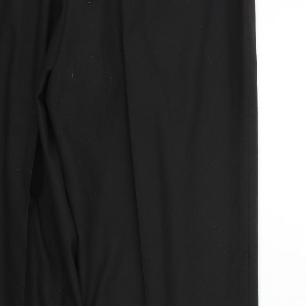 Womens UK Size 36 in Preworn Regular Fit  Black Trousers