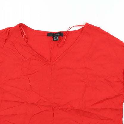 Atmosphere Womens Red   Basic T-Shirt Size 6