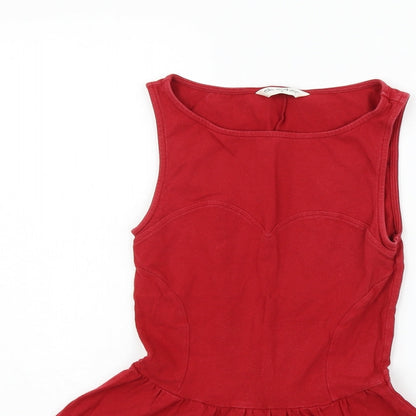 Miss Selfridge Womens Purple   Fit & Flare  Size 4