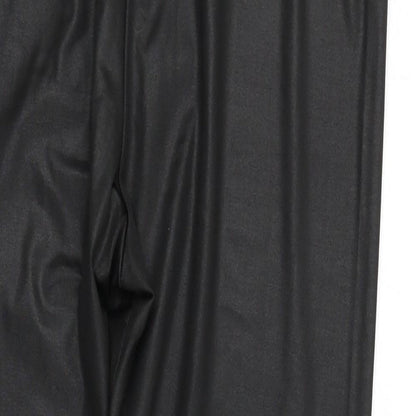 ethelaustin Womens Black Houndstooth  Jegging Trousers Size 16 L24 in