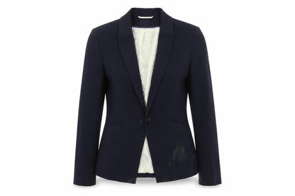 Womens UK Size 10 Marks and Spencer Regular Blue Blazer