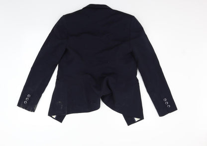Marks and Spencer Womens Blue   Jacket Blazer Size 10