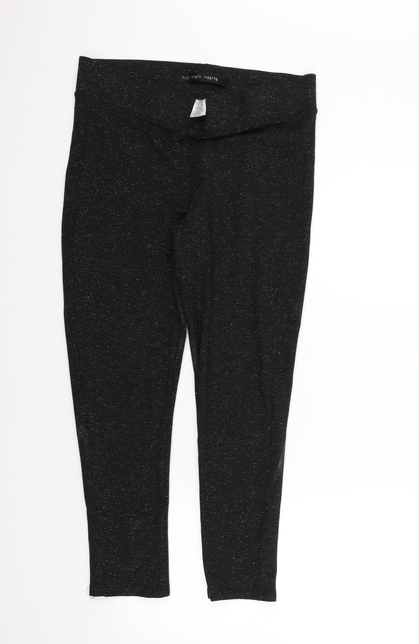 Womens UK Size 12 NEXT Regular Fit Sweatpants Black Trousers