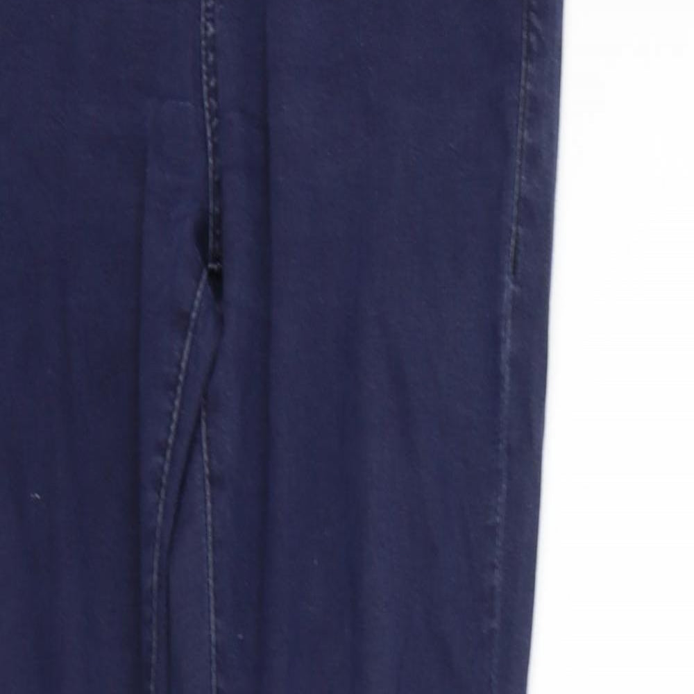 Topshop Womens Black   Straight Jeans Size 28 in L34 in