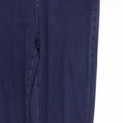 Topshop Womens Black   Straight Jeans Size 28 in L34 in