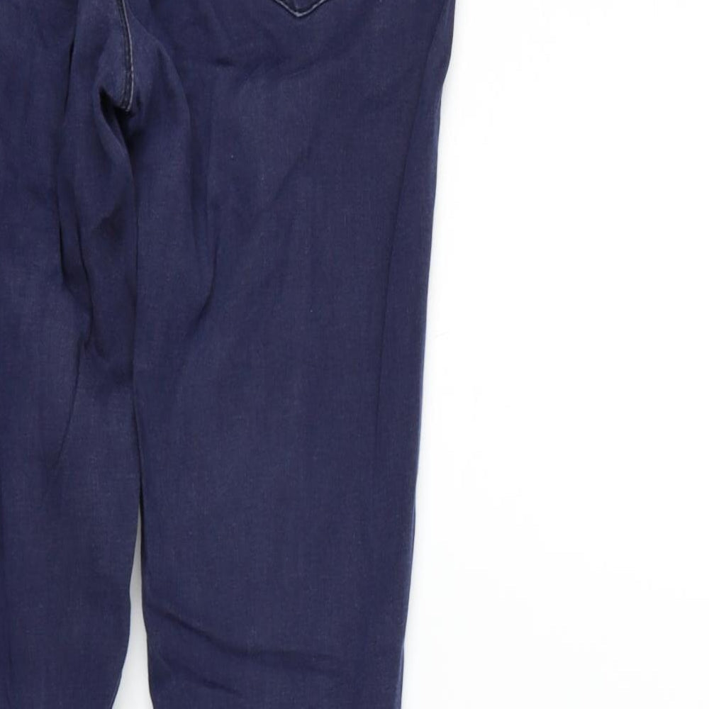 Topshop Womens Black   Straight Jeans Size 28 in L34 in