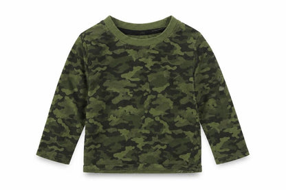 Front view of Primark girls’ green geometric basic t-shirt, size 12-18, months