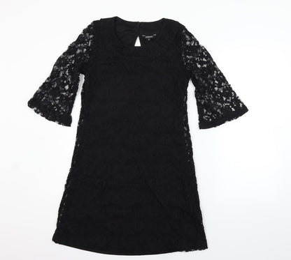 Papaya Womens Black   Fit & Flare  Size 8