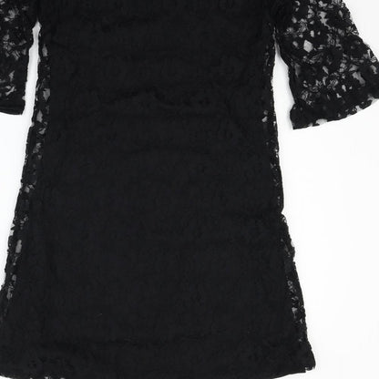 Papaya Womens Black   Fit & Flare  Size 8